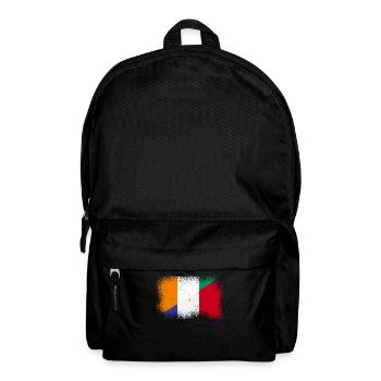 Elfenbeinküste Farnkreich - Rucksack - Schwarz - Vorne
