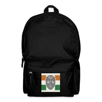 Elfenbeinküste, Westafrika, Elefant, Ivorische - Rucksack - Schwarz - Vorne