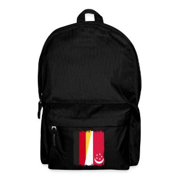 Singapur Deutschland - Rucksack - Schwarz - Vorne