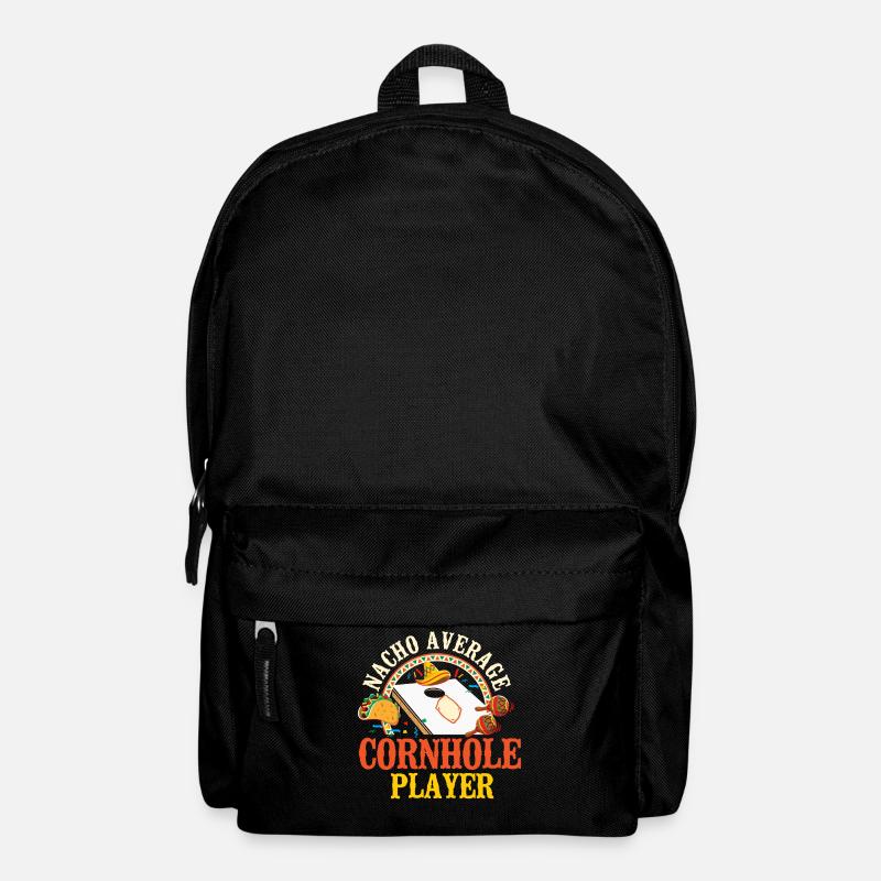 Joueur de sac de haricots de l’équipe Cornhole - Sac à dos - noir