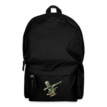 Dabbender Zombie Lustiges Dabbing Design - Rucksack - Schwarz - Vorne