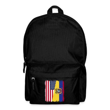 Ecuador Quito Guayaquil Ecuadorianische - Rucksack - Schwarz - Vorne