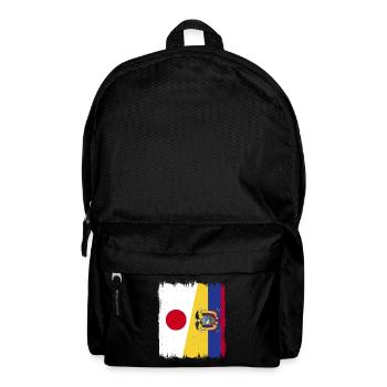 Équateur Quito Guayaquil Équatorien - Sac à dos - noir - Devant