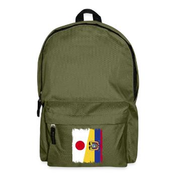 Ecuador Quito Guayaquil Ecuadorianische - Rucksack - Olivgrün - Vorne