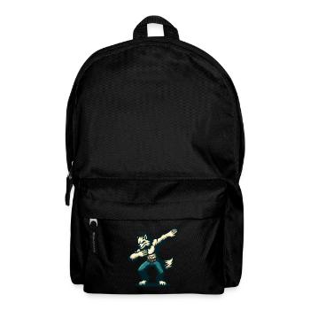 Dabbender Werwolf Lustiges Dabbing Design - Rucksack - Schwarz - Vorne