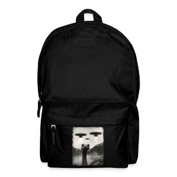 Loch Ness Monster Nessie UFO Alien Außerirdischer - Rucksack - Schwarz - Vorne