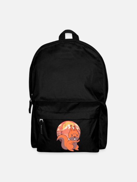 Enfant écureuil enfants - Sac à dos - noir