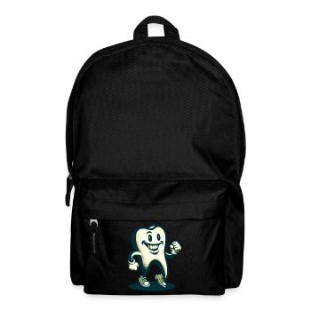 Scary Disguise Halloween Tooth - Backpack - black - Front