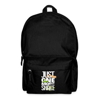 Schlangenbesitzer - Rucksack - Schwarz - Vorne