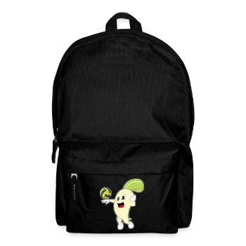 Radieschen Volleyballspieler Volleyball - Rucksack - Schwarz - Vorne