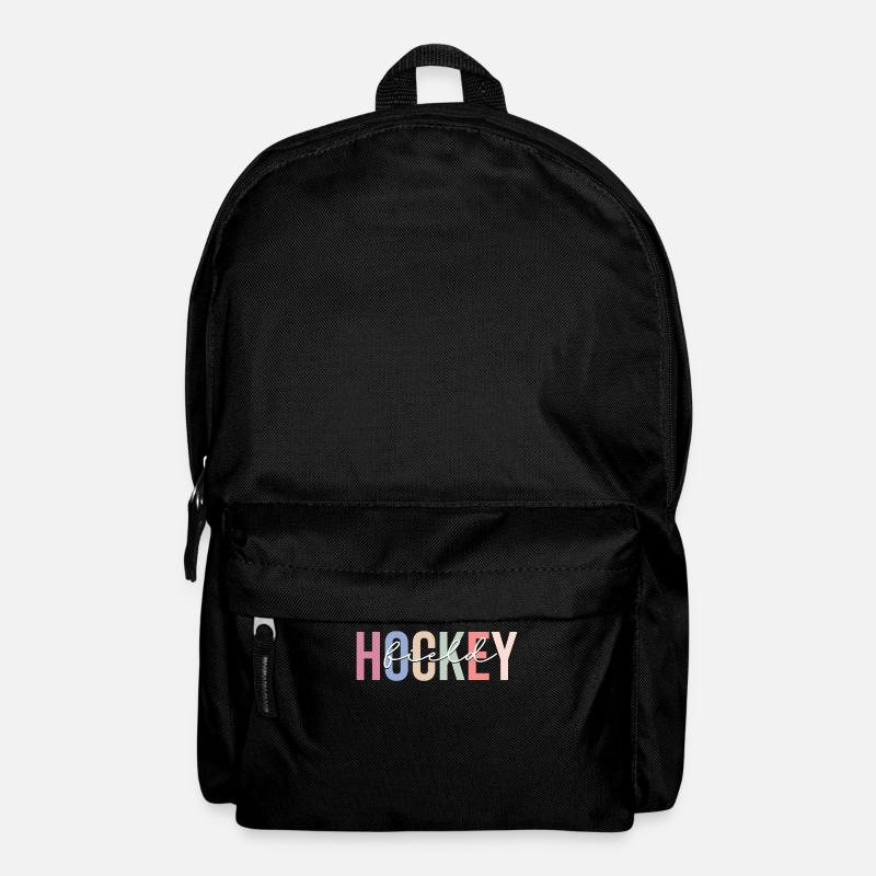 Feldhockeyspieler Mannschaftstrainer - Rucksack - Schwarz