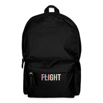 Flugbegleiterin Stewardess - Rucksack - Schwarz - Vorne