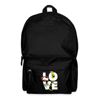Schlangen Liebe - Rucksack - Schwarz - Vorne