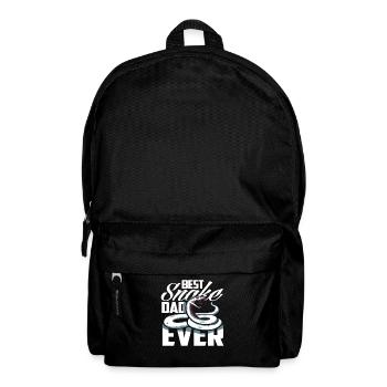 Bester Schlangen Papa - Rucksack - Schwarz - Vorne