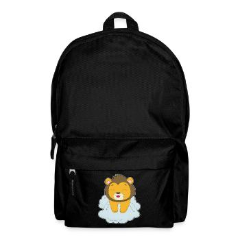 Nuages de lions - Sac à dos - noir - Devant