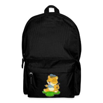 Tiger Fisch - Rucksack - Schwarz - Vorne