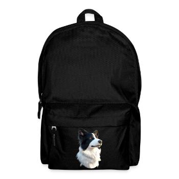 Border Collie Dog Lover Puppy Cute Collies - Backpack - black - Front
