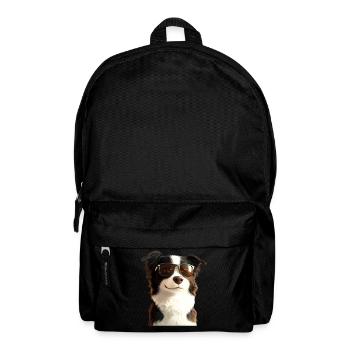 Border Collie Hunde Liebhaber Welpe Süße Collies - Rucksack - Schwarz - Vorne