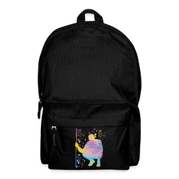 Golfer Colorsplash Kinder Miniaturgolf - Rucksack - Schwarz - Vorne