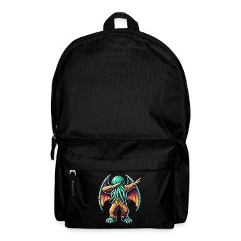 Funny Dabbing Cthulhu Dabbing Design - Backpack - black - Front