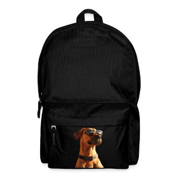 Rhodesian Ridgeback Jagdhund Hunde Stolz Ridgeback - Rucksack - Schwarz - Vorne