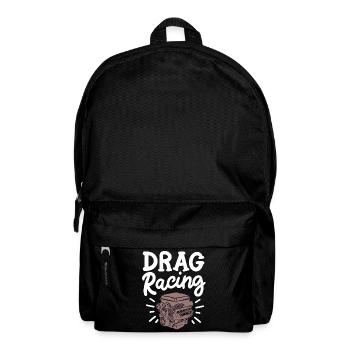 Drag Racing Drag Racer - Rucksack - Schwarz - Vorne