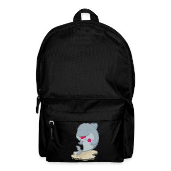Sucette dauphin - Sac à dos - noir - Devant