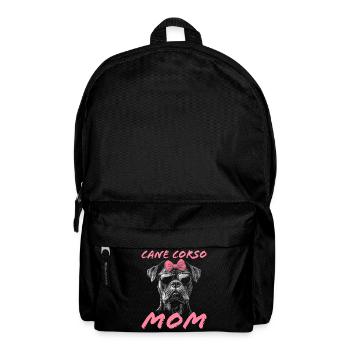 Cane Corso Italiano Mom Mom Cane Corso Gift - Backpack - black - Front