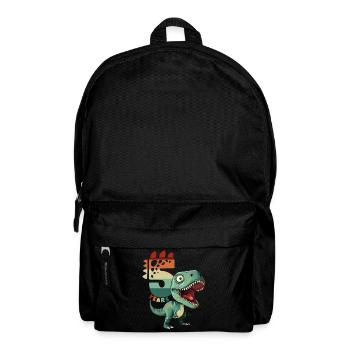 T-Rex Tyrannosaurus 5 Jahre 5. Geburtstag Geschenk - Rucksack - Schwarz - Vorne