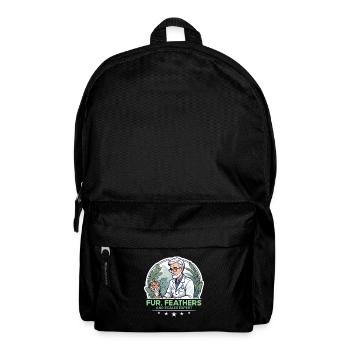 Zoologist Fur Feathers And Scales Expert Zoology - Rucksack - Schwarz - Vorne