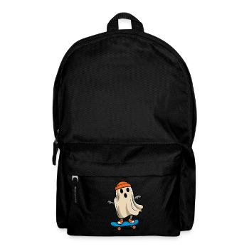 Skateboarding Lustiges Halloween Skateboarder - Rucksack - Schwarz - Vorne