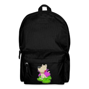 Dog Halloween Vampire - Backpack - black - Front