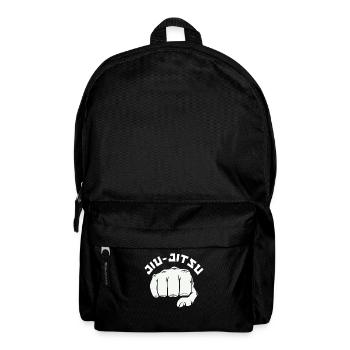 Graphismes de poing de jiu-jitsu cool - Sac à dos - noir - Devant