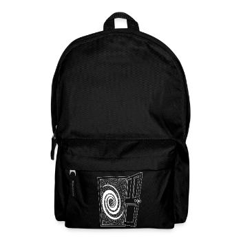 Offene Tür zum Universum - Rucksack - Schwarz - Vorne