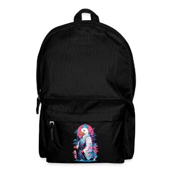 Esthétique Samurai Duck Style Vaporwave - Sac à dos - noir - Devant