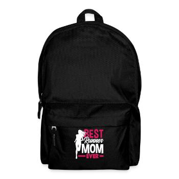 Best Female Runner Mom Ever - Backpack - black - Front