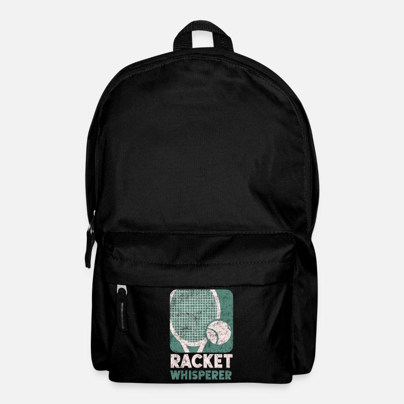 Funny Tennis Player Racket Pun - Rucksack - Schwarz