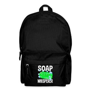 Fabrication de savon Whisperer - Sac à dos - noir - Devant