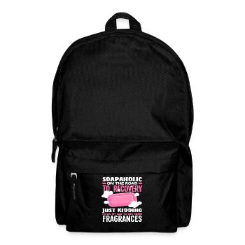 Soap Making Soapaholic On The Way To - Backpack - black - Front