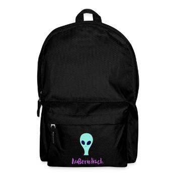 Mysterious Alien - Backpack - black - Front