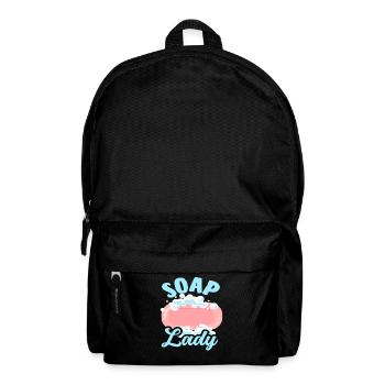 Soap Making Soap Lady - Backpack - black - Front