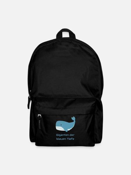Giganten der blauen Tiefe - Rucksack - Schwarz
