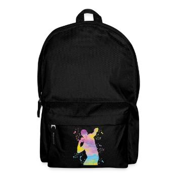 Lanceur de poids Colorsplash Lancer de poids - Sac à dos - noir - Devant