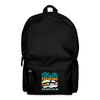 Sloth Cruise Team - You Can't Get Me - Backpack - black - Front