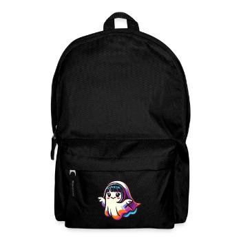 Goth Girl Ghost Cute Halloween Ghost - Backpack - black - Front