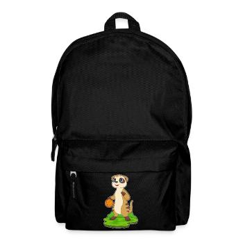 Meerkat Basketteur Basketteur - Sac à dos - noir - Devant