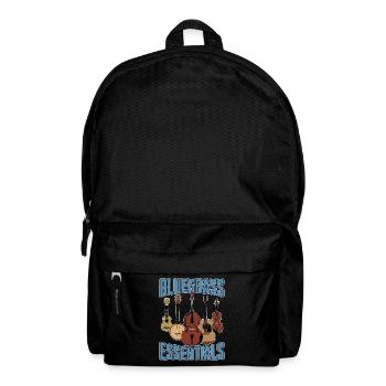 Bluegrass Essentials String Instrument Music Lover - Backpack - black - Front