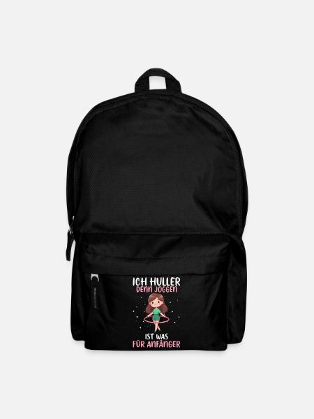 Ich Huller Denn Joggen Ist Was Für Anfänger Huller - Rucksack - Schwarz
