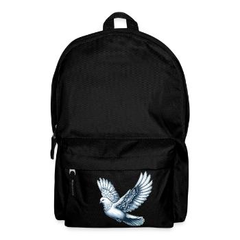 Dove of Peace Bird Symbol of Peace - Backpack - black - Front