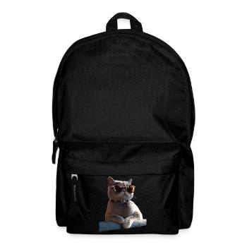 British Shorthair Cat BKH Cat Mom Cute Cats - Backpack - black - Front